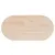 Produktbild 5 för Bordsskiva 60x30x2,5 cm oval massiv furu