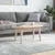 Produktbild 2 för Bordsskiva 80x40x2,5 cm oval massiv furu