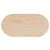 Produktbild 5 för Bordsskiva 80x40x2,5 cm oval massiv furu