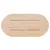 Produktbild 4 för Bordsskiva 90x45x2,5 cm oval massiv furu
