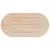 Produktbild 4 för Bordsskiva 100x50x2,5 cm oval massiv furu