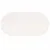 Produktbild 5 för Bordsskiva vit 110x55x2,5 cm oval massiv furu