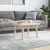 Produktbild 2 för Bordsskiva 40x40x2,5 cm massiv furu fyrkantig