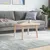 Produktbild 2 för Bordsskiva 50x50x2,5 cm massiv furu fyrkantig