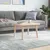 Produktbild 2 för Bordsskiva 60x60x2,5 cm massiv furu fyrkantig