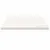 Produktbild 3 för Bordsskiva vit 60x60x2,5 cm massiv furu fyrkantig