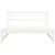 Produktbild 3 för Mittensoffa vit 120x80 cm massiv furu