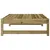 Produktbild 5 för Fotpall för trädgården 120x80 cm massiv furu