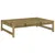 Produktbild 6 för Fotpall för trädgården 120x80 cm massiv furu