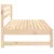 Produktbild 5 för Mittensoffor 2 st 120x80 cm massiv furu