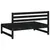 Produktbild 6 för Mittensoffor 2 st svart 120x80 cm massiv furu