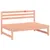 Produktbild 3 för Mittensoffor 2 st 120x80 cm massivt douglasträ