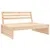 Produktbild 2 för Mittensoffa 120x80 cm massiv furu