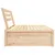 Produktbild 4 för Mittensoffa 120x80 cm massiv furu