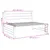 Produktbild 7 för Mittensoffa vit 120x80 cm massiv furu