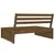 Produktbild 5 för Mittensoffa honungsbrun 120x80 cm massiv furu