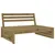 Produktbild 2 för Mittensoffa 120x80 cm impregnerad furu