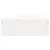 Produktbild 5 för Fotpall för trädgården vit 120x80 cm massiv furu