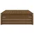 Produktbild 5 för Fotpall för trädgården honungsbrun 120x80 cm massiv furu