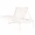 Produktbild 5 för Solsäng vit 199,5x60x74 cm massiv furu