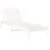 Produktbild 3 för Solsängar 2 st vit 199,5x60x74 cm massiv furu