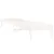 Produktbild 8 för Solsängar 2 st vit 199,5x60x74 cm massiv furu