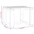 Produktbild 8 för Trädgårdsbord 40x38x28,5 cm massiv furu