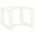 Produktbild 5 för Trädgårdsbord vit 40x38x28,5 cm massiv furu