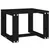 Produktbild 2 för Trädgårdsbord svart 40x38x28,5 cm massiv furu