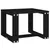 Produktbild 5 för Trädgårdsbord svart 40x38x28,5 cm massiv furu