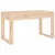 Produktbild 2 för Trädgårdsbänk 80x38x45 cm massiv furu