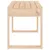 Produktbild 4 för Trädgårdsbänk 80x38x45 cm massiv furu