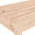 Produktbild 6 för Trädgårdsbänk 80x38x45 cm massiv furu