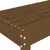 Produktbild 6 för Trädgårdsbänk honungsbrun 80x38x45 cm massiv furu