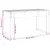 Produktbild 8 för Trädgårdsbänk honungsbrun 80x38x45 cm massiv furu