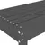 Produktbild 6 för Trädgårdsbänk grå 110x38x45 cm massiv furu