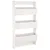 Produktbild 2 för Odlingslåda för vägg 3 nivåer 60x18,5x110 cm vit massiv furu