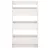 Produktbild 4 för Odlingslåda för vägg 3 nivåer 60x18,5x110 cm vit massiv furu