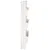 Produktbild 5 för Odlingslåda för vägg 3 nivåer 60x18,5x110 cm vit massiv furu