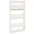 Produktbild 6 för Odlingslåda för vägg 3 nivåer 60x18,5x110 cm vit massiv furu