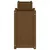 Produktbild 5 för Skrivbord honungsbrun 180x36x63 cm massiv furu