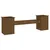 Produktbild 6 för Skrivbord honungsbrun 184,5x39,5x56,5 cm massiv furu
