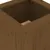 Produktbild 7 för Skrivbord honungsbrun 184,5x39,5x56,5 cm massiv furu