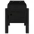Produktbild 4 för Odlingslåda 62x30x38 cm svart massiv furu