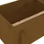 Produktbild 7 för Odlingslåda på ben 121x50x57 cm honungsbrun massiv furu