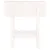 Produktbild 6 för Odlingslåda 62x30x69 cm vit massiv furu 