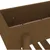 Produktbild 7 för Odlingslåda 62x30x69 cm honungsbrun massiv furu 