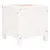 Produktbild 2 för Odlingslåda 40x40x39 cm vit massiv furu