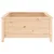 Produktbild 4 för Odlingslåda 82,5x82,5x39 cm massiv furu