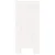 Produktbild 5 för Barstolar 2 st vit 40x36x75 cm massiv furu